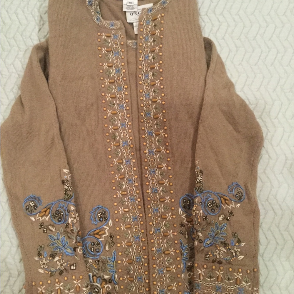 Oscar de la Renta sweater set from Neiman Marcus